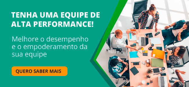 tenha uma equipe de alta performance